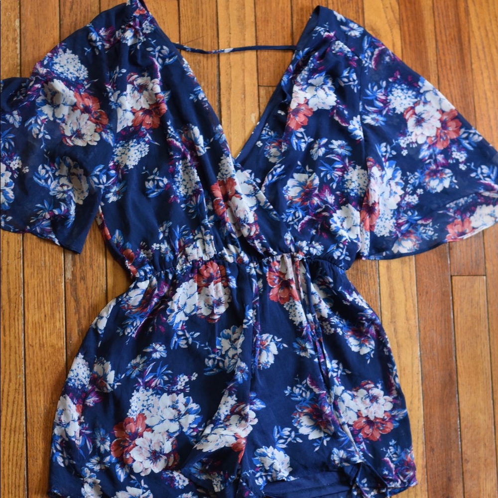 Floral Romper